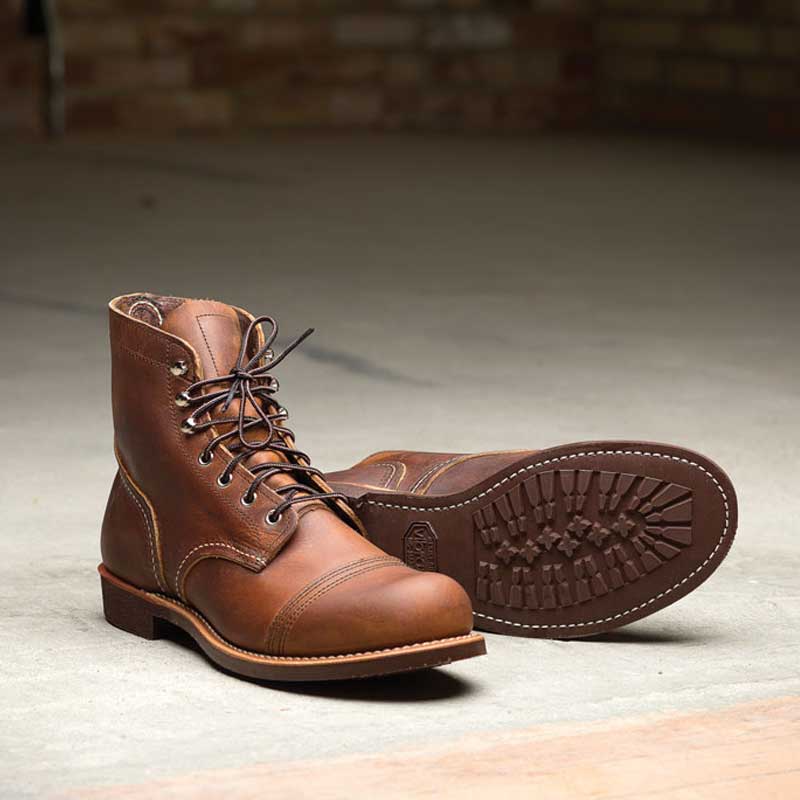 Red Wing Heritage Iron Ranger Boots (8111) - Amber Harness — Dave's New York