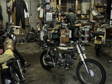 Visting a Custom Minibike Garage in Osaka, Japan