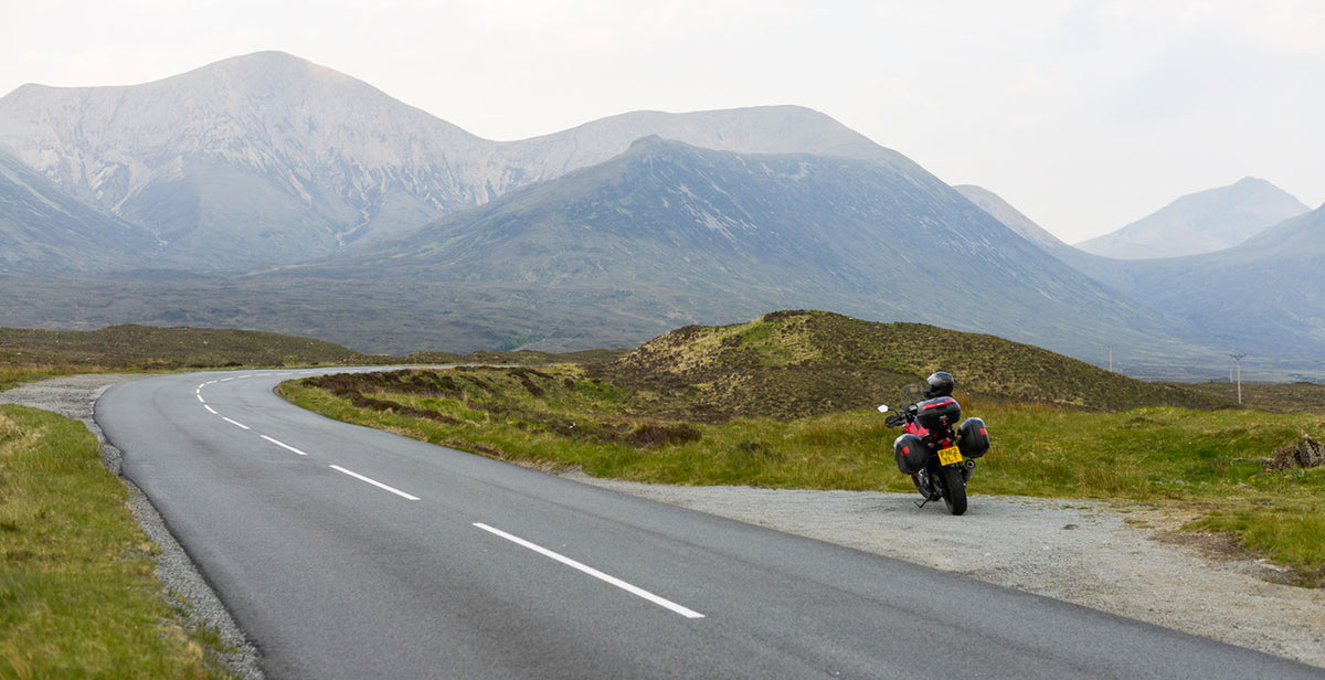 Riding Scotland's North Coast with Spencer Blackwood – Steeltown Garage Co.