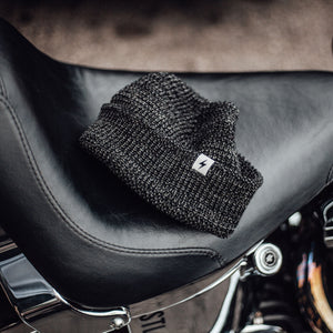 Heavy Waffle Bolt Beanie