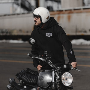 Steeltown Garage Cycles hoodie product shot