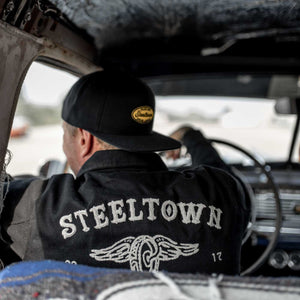 Steeltown Shop Coat detail