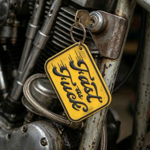Fast As Fuck Keychain