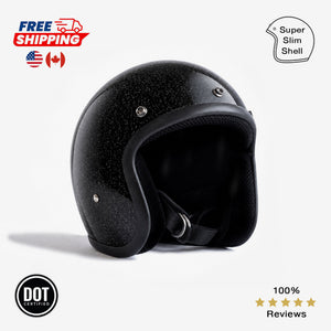Classic 3/4 Super Low Profile Motorcycle Helmet