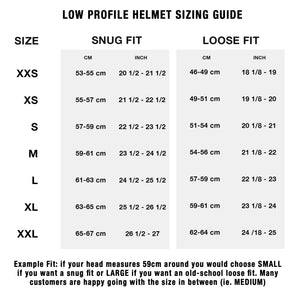 Classic 3/4 Super Low Profile Motorcycle Helmet