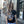 Model wearing Working Class Stiff Tee, alternate view