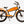 BEAST 750W Fat-Tire Cruiser eBike - Orange