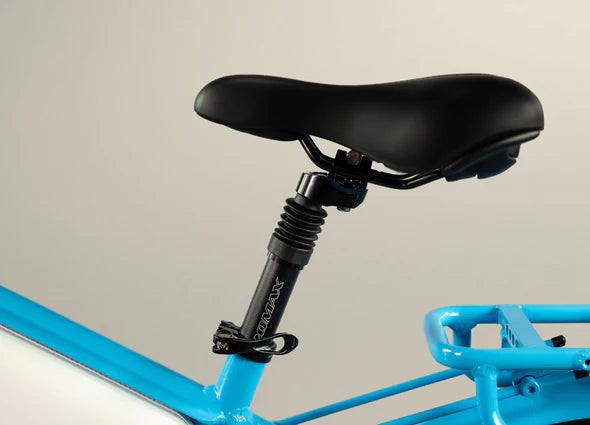 Shock-Absorbing Seat Post & Saddle