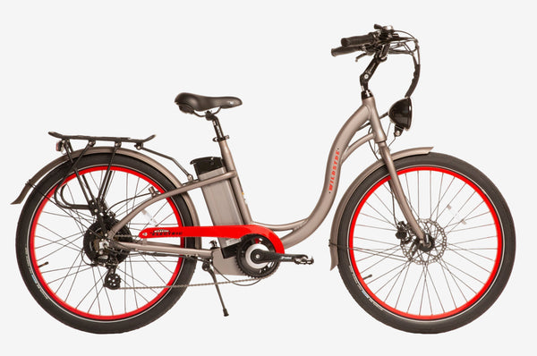 PAREE 500W City Cruiser eBike - Titanium Grey