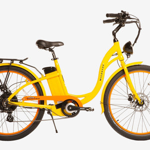PAREE 500W City Cruiser eBike - Sunshine Yellow