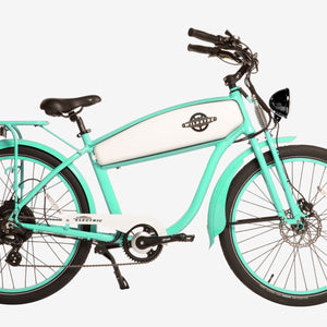 HUNNI BUNNI 750W Classic Cruiser eBike - Mint Green