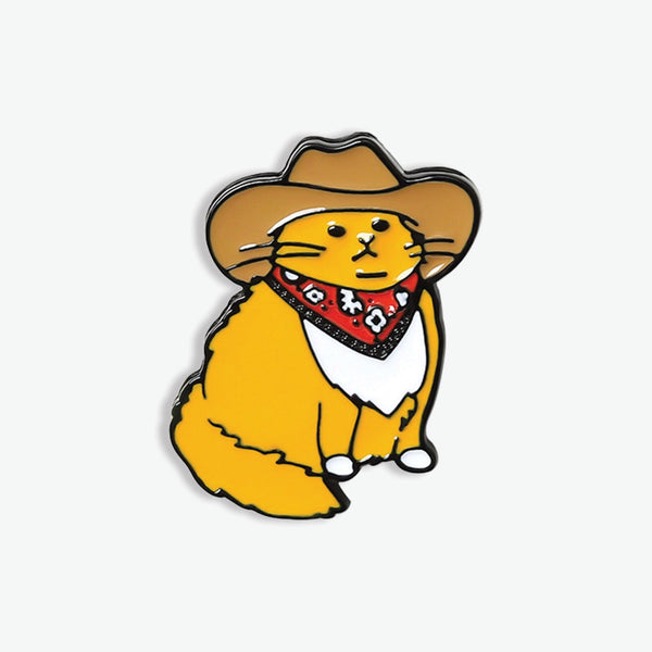 Cowboy Cat Pin