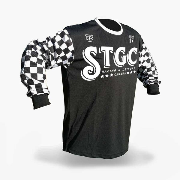 Black STGC Moto Jersey
