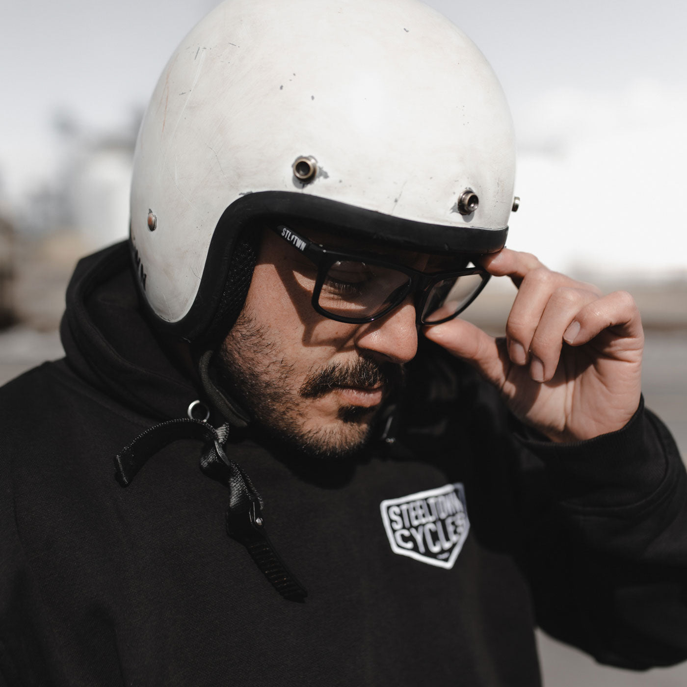 bike helmet for people with eyeglasses Impact Resistant Motorcycle Riding Glasses from Steeltown Garage – Steeltown Garage Co