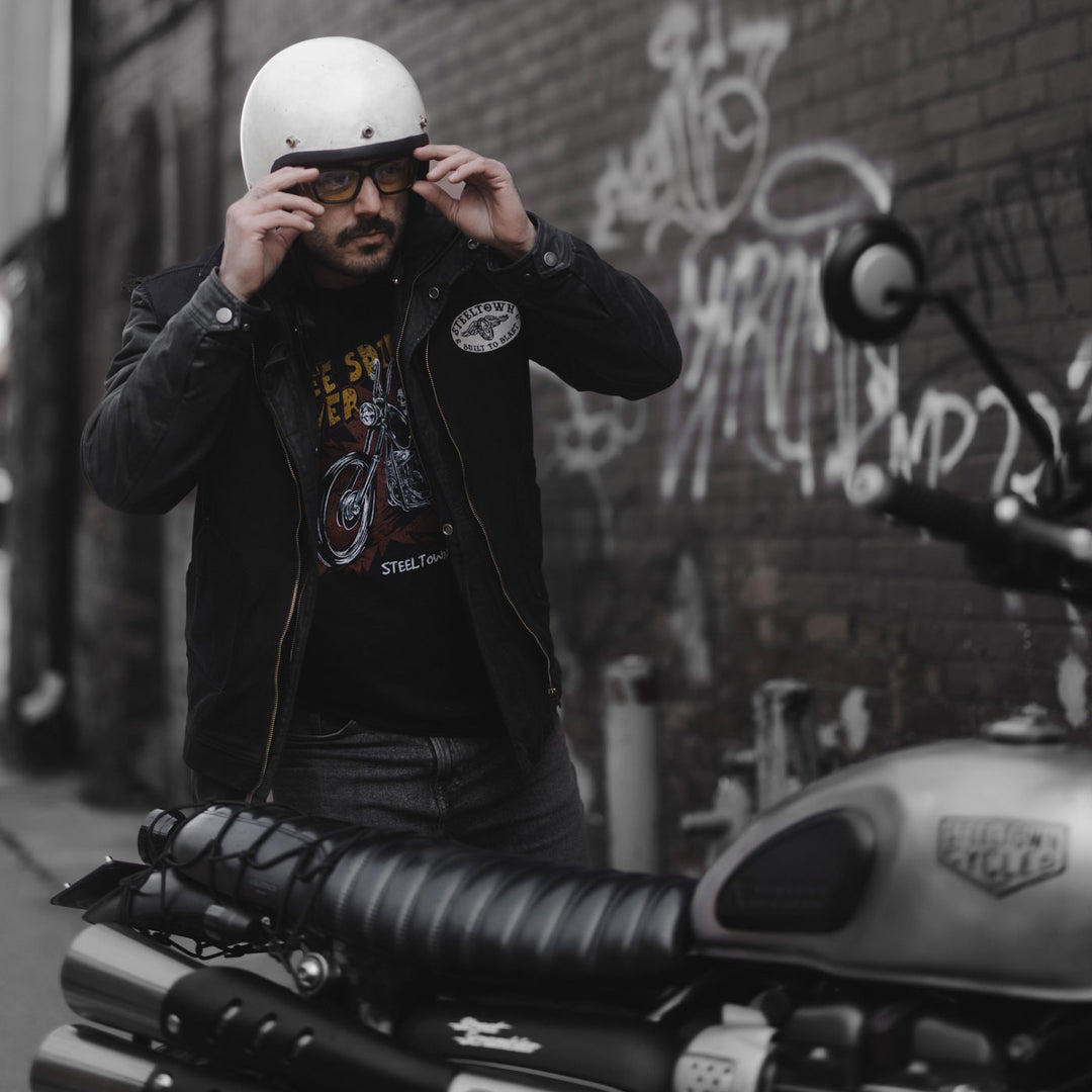 Impact Resistant Motorcycle Riding Glasses from Steeltown Garage ...