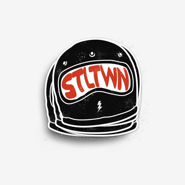 STLTWN Helmet Sticker